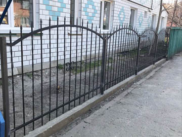 Бетонний паркан Полтавська обл.